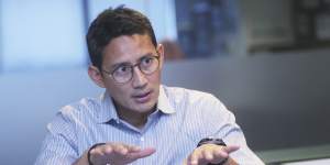 Sandiaga Uno,Indonesia’s minister for tourism,was not impressed by Hanson’s comments.