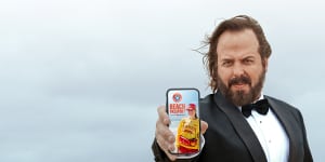 Hollywood actor Angus Sampson is fronting a new national safety campaign.