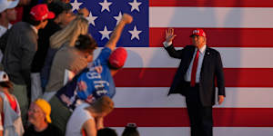 Donald Trump held a big,beautiful parade in Iowa… the celebrations didn’t extend to US soil in Canberra though,where the US embassy was closed for July 4.