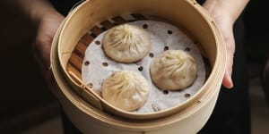 Pork xiao long bao.