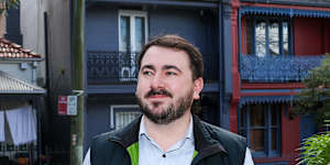 Dan McNamara is renting in Chippendale,but will look further afield for his first home purchase.