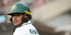 Usman Khawaja.