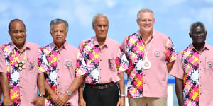 A Taiwanese official has said Kiribati's President Taneti Maamau"has long entertained highly unrealistic expectations regarding China".