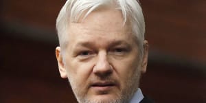 WikiLeaks'Julian Assange.
