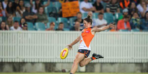 Jodie Hicks ready to back GWS Giants instincts to end AFLW on high