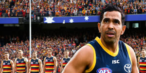 A knife,a harness and the ‘power stance’:Eddie Betts reveals ‘cult-like’ training camp