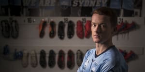 'I thought I couldn't play':Sydney FC star's childhood in wheelchair