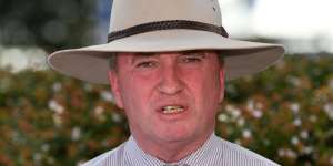 Nationals MP Barnaby Joyce believes communities would support nuclear power,under the right policy settings.