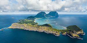 The paradise known as Lord Howe Island.