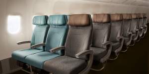 You won’t get any arguments about reclining in this economy seat