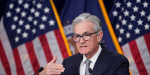 Fed chief Jerome Powell. The central bank will make its interest rates decision this week. 