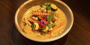Vegan Massaman curry.