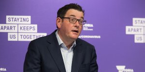 Daniel Andrews defended his government's BRI agreement with China.