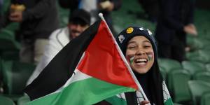 Palestine fan in Perth
