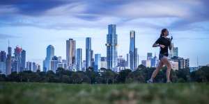 Melbourne is on track to have about 25 per cent less public open space in two decades.