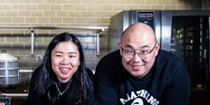 Grace Chen and Sam Young:She’s like the lamp guiding the ship and I’m the engine.”