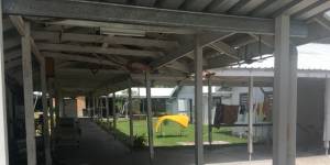 Nauru hospital’s buildings.