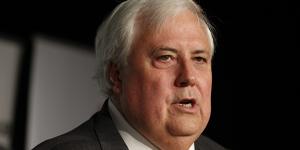 Clive Palmer,whose private company Waratah Coal is seeking to develop a new coal mine in Queensland's Galilee Basin,said Australia could be taking a firmer stance on the issue.