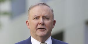 Opposition Leader Anthony Albanese is facing fresh unrest over his leadership as Joel Fitzgibbon quit the frontbench.