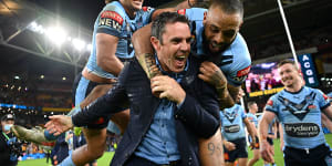Brad Fittler has won his third Origin series but would love a series cleansweep.