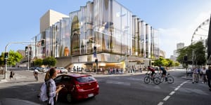 A design image for the theatre,dubbed the New Performing Arts Venue. December’s budget papers revealed the total contribution from the state had jumped,taking the project cost to $175 million.