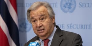 UN Secretary-General Antonio Guterres has struggled to take a leadership role in the Ukraine crisis.