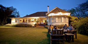 Colonial comfort:A cottage at Legendary Lodge,Arusha,Tanzania.