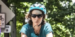 David Thomson and Sarah Gillis,of Bike North,said missing links in Sydney’s bike lanes caused major problems for cyclists.