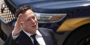 The disputed Tesla package allows Musk to buy 1 per cent of Tesla’s stock at a deep discount each time escalating performance and financial targets are met. 