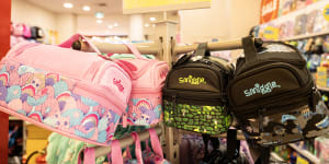 Analysts say retailers such as Premier Investments,which owns Smiggle,could face margin pressure from a weaker Australian dollar.