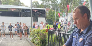 Star Roosters recruit ends debut in ambulance,second-string Souths show no charity to Flanagan’s Dragons