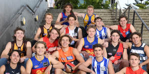 Top bracket:Last year’s AFL draft first round draftees.