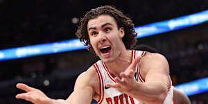 Australian NBA star Josh Giddey pleads his case for the Chicago Bulls.