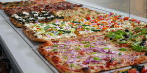 Ta Ta Ta serves Roman-style pizza by the slice.