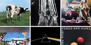 Some of the most iconic album cover designs from the Hipgnosis designers.