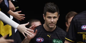 New ball game:Tigers great Trent Cotchin has become a leadership mentor with South East Melbourne Phoenix.