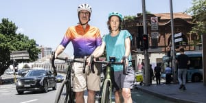 ‘Very dangerous’:The best and worst spots to cycle in Sydney revealed