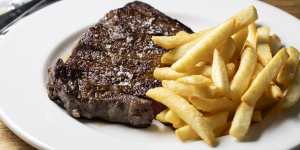 Go-to dish:Steak frites.