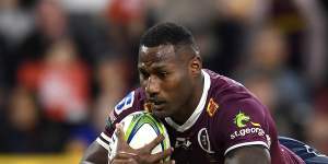 Suliasi Vunivalu has only played seven games for the Reds.