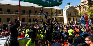 There are more than 40 ongoing investigations into CFMEU officials.