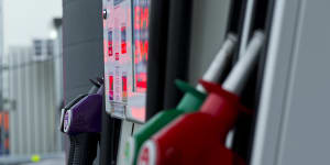 Fuel prices have risen more than 30 per cent in the past year,the strongest annual rise since 1990