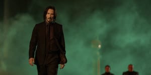 Keanu Reeves says a dramatic goodbye to John Wick.