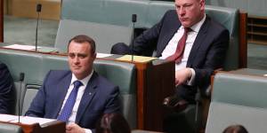 Liberal MPs Tim Wilson and Trent Zimmerman are pro-legalisation.