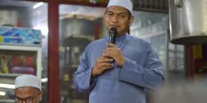 Muhammad Fawwaz,a teacher at a mosque who now represents the Islamic party PAS in the Malaysian parliament after unseating the daughter of Prime Minister Anwar Ibrahim.