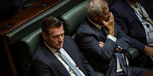 Deputy Liberal Leader Sam Groth in parliament earlier this year.