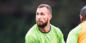 Quade Cooper will put his $1 million deal with a Japanese club in jeopardy if he plays NRL this season.