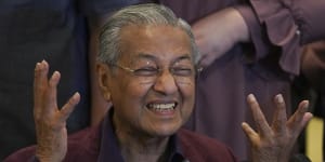 Mahathir Mohamad. Already,the king has asked him to remain on an interim basis.