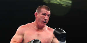Paul Gallen became a major player in Australian boxing.