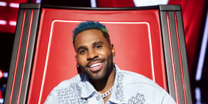 Derulo during this year’s blind auditions for The Voice.