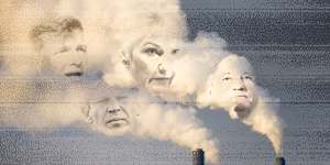 Angus Taylor,Matt Canavan,Pauline Hanson and Barnaby Joyce.